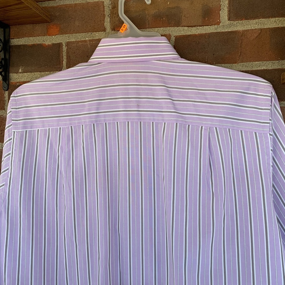 Calvin Klein striped button down shirt - Picture 5 of 8